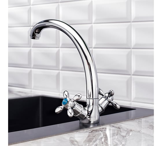 Смеситель для кухни BOOU из латуни BA5318-1F-SE020-B702