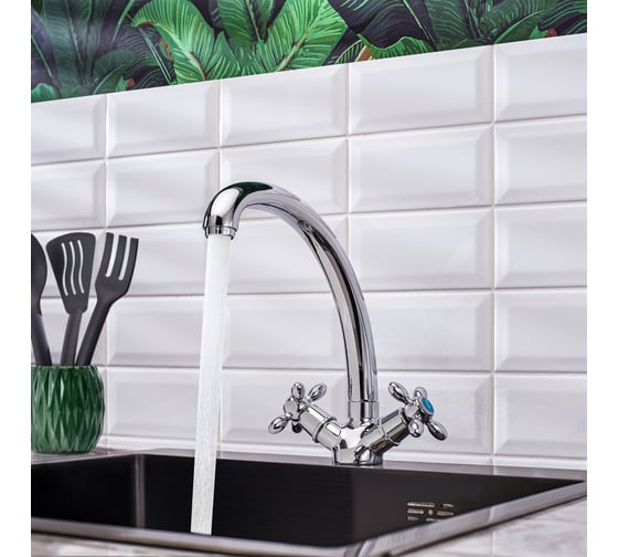 Смеситель для кухни BOOU из латуни BA5318-1F-SE020-B702