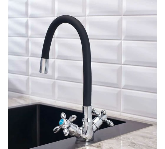 Смеситель для кухни BOOU из латуни BA5318-1F-E352A-B702