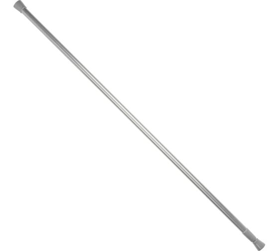 Карниз для ванной VETTA 2 м, серебристый, алюминий 461-072