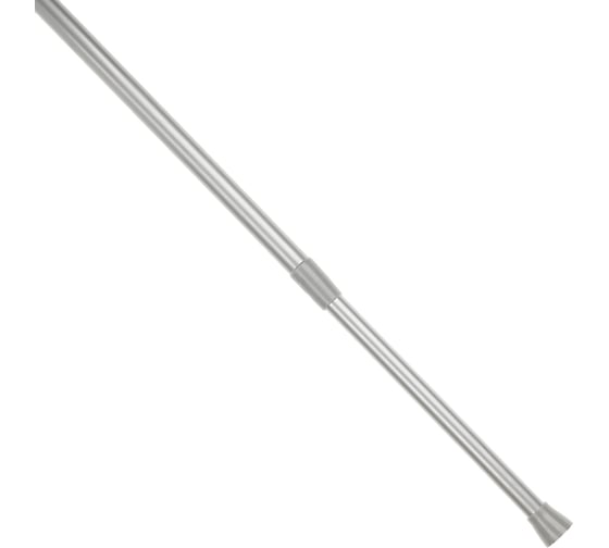 Карниз для ванной VETTA 2 м, серебристый, алюминий 461-072