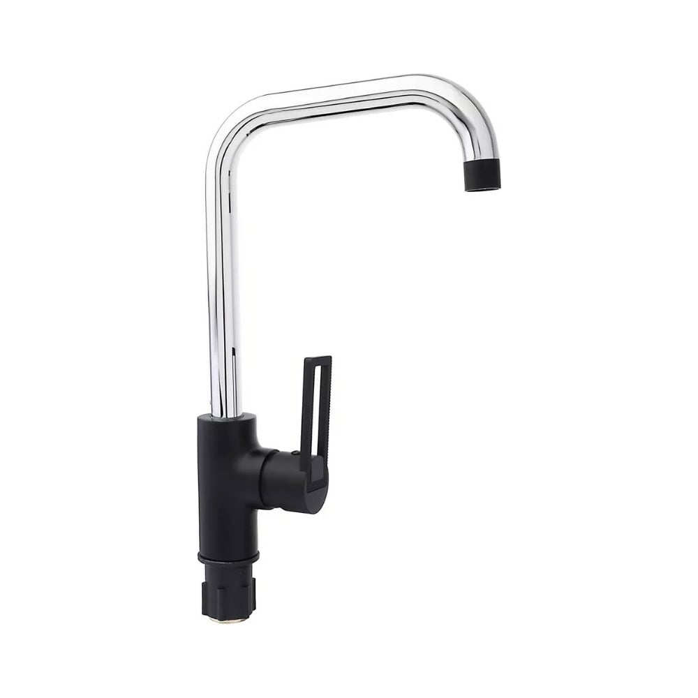 Смеситель для кухни RAIN Алмаз высокий излив, картридж 35 мм, гайка ...