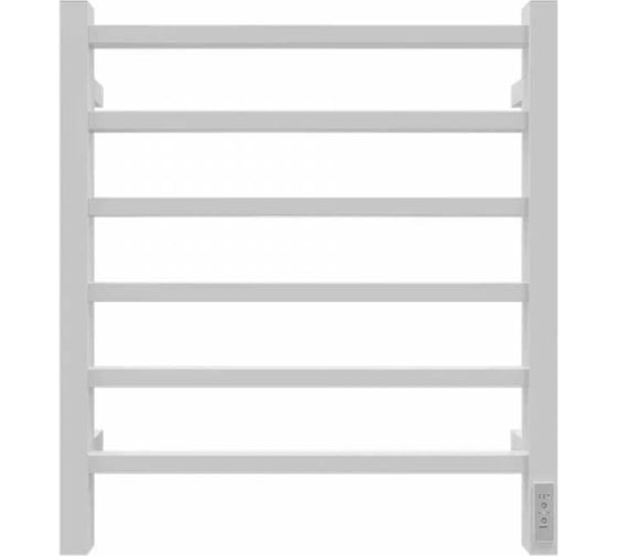 Электрический полотенцесушитель GROIS с/т alex gr-101 500/600 п6 ral9016 u белый матовый GR-101 50/60 П6 9016 U