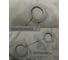 Занавеска для ванной комнаты MY SPACE CAPITAL silver 180x240 Polyester PR180240036 2