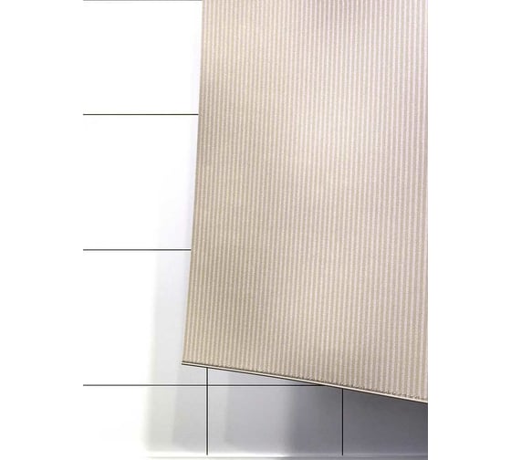 Занавеска для ванной комнаты MY SPACE CAPITAL beige 180x180 Polyester PR180180007