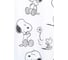 Занавеска для ванной комнаты MY SPACE SNOOPY 180x180 Polyester PR180180002 4