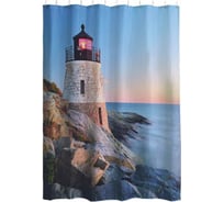 Занавеска для ванной комнаты MY SPACE TOWER 180x180 Полиэстер PR180180021