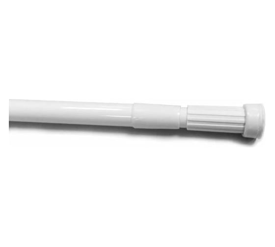 Штанга для ванны MY SPACE 120-220 см, белая RD120220WH