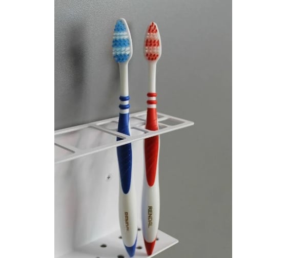 Стакан для зубных щеток MY SPACE белый матовый RACK26-11WM