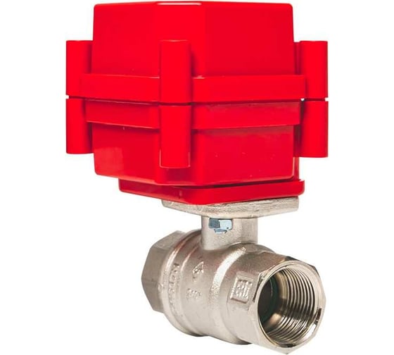 Шаровой кран с электроприводом EKF AquaExpert 220V 3/4 дюйма AquaExpert-valve-3/4
