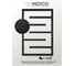 Полотенцесушитель INDIGO Delos (electro) 80/50 (таймер, скр.монтаж, унив.подкл.R/L, Черный муар) DGD80-50BRRt 4