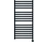 Электрический полотенцесушитель Lemark bellario п16 500x1100, левый/правый, черный LM68116EBL 1