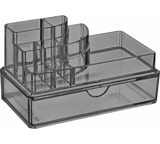 Органайзер для косметики Econova 9 отделений, 180x100x105мм (бесцветный) 411252401
