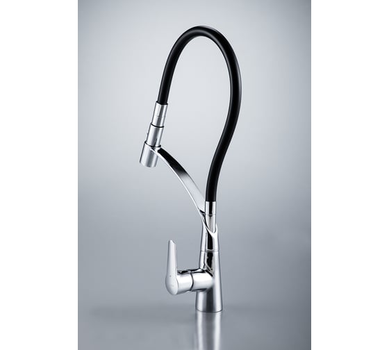 Смеситель для кухни с гибким изливом Bravat F7420453CP 00285839