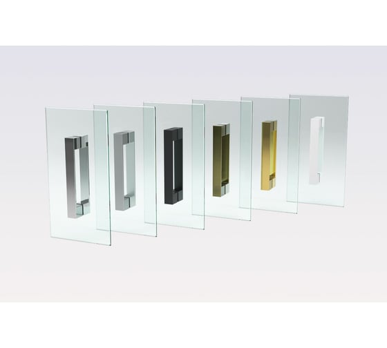 Душевой уголок VEGAS-GLASS профиль матовый хром, стекло прозрачное AFA-F NOVO 100x90 07 01 R
