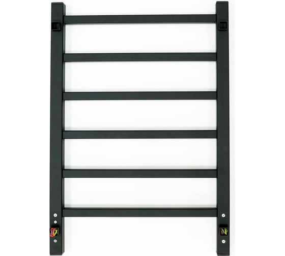 Электрический полотенцесушитель GROIS с/т alex gr-101 500/600 п6 ral9005 u черный матовый GR-101 50/60 П6 9005 U