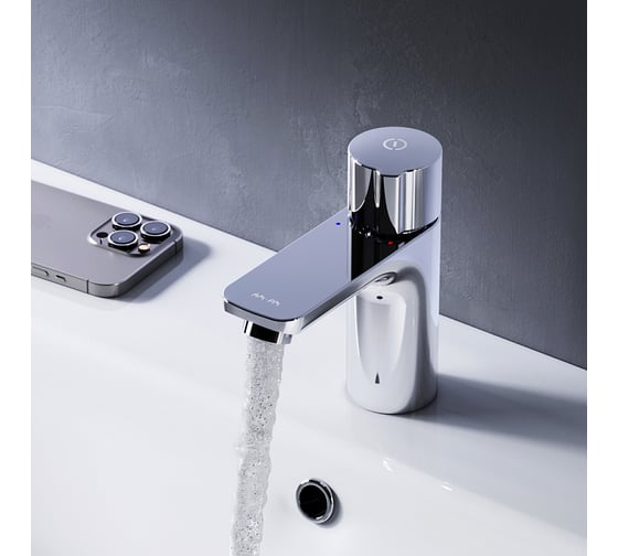 Смеситель для умывальника AM.PM X-Joy, TouchReel хром F85A02500