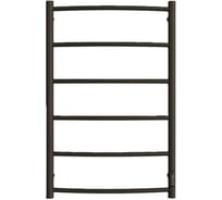 Электрический полотенцесушитель ДВИН R neo 80/50 1"-1/2" К диммер, черный матовый 4656759179366