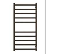 Электрический полотенцесушитель ДВИН L plaza neo 100/50 К диммер, квадрат, черный матовый 4656759179205