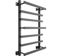 Водяной полотенцесушитель ДВИН Q plaza 80/50 К3 квадрат, черный матовый 4656759174262