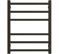 Электрический полотенцесушитель ДВИН L plaza neo 60/50 К диммер, квадрат, черный матовый 4656759179236