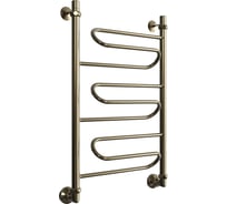 Водяной полотенцесушитель ДВИН W 80/50 1"-1/2" К3 состаренная бронза 4627090956459