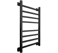 Водяной полотенцесушитель ДВИН L plaza 100/50 К3 квадрат, черный матовый 4656754417562