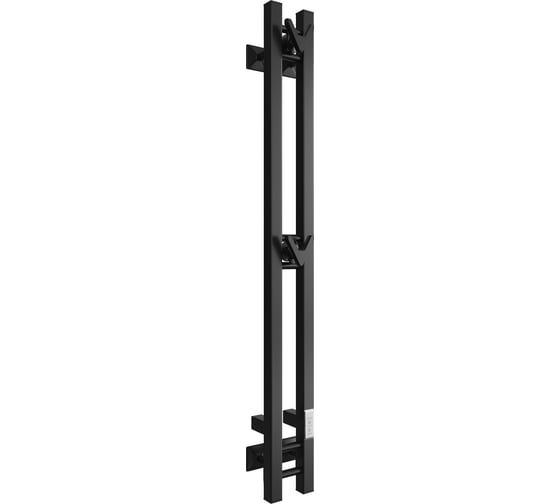 Электрический полотенцесушитель ДВИН X plaza neo 120/10 К диммер, квадрат, черный матовый 4657763847326