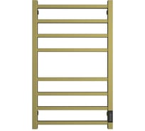 Электрический полотенцесушитель ДВИН L plaza neo 80/50 К диммер, квадрат, состаренная бронза матовая 4657771776625