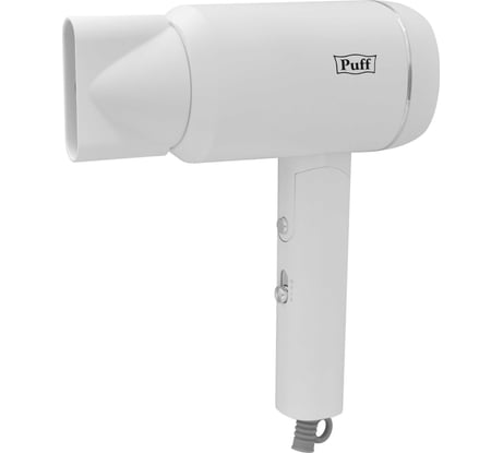 Фен для волос Puff 1801 белый, 1,8 квт 1405.014