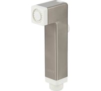 Гигиеническая лейка KAISER ручка: белая, корпус: серебро LH-127