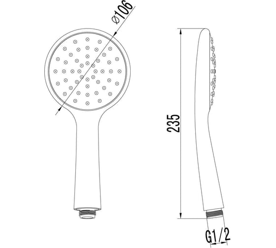 Смеситель для ванны Lemark Pramen LM3314C