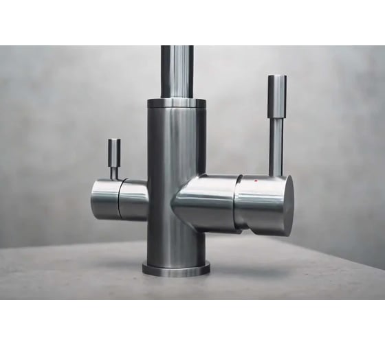 Смеситель для кухни Lemark Expert с подключением к фильтру с питьевой водой LM5061GMN