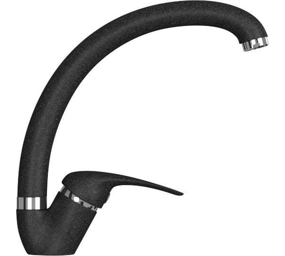 Смеситель для кухни (мойки) GreenStone GS-002 черный GS-002-308