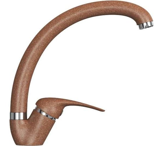 Смеситель для кухни (мойки) GreenStone GS-002 терракот GS-002-307 1
