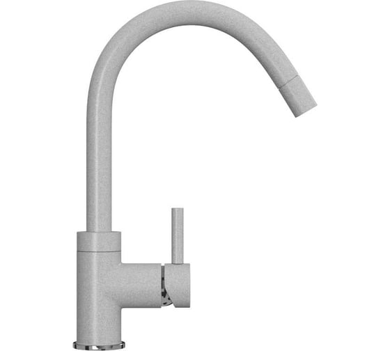 Смеситель для кухни (мойки) GreenStone GS-003 серый GS-003-310