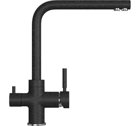 Смеситель для кухни (мойки) GreenStone GS-005 черный GS-005-308