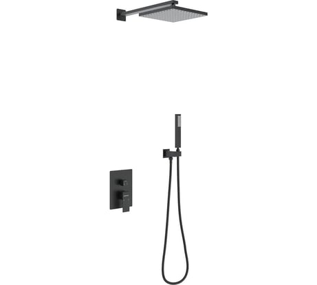 Душевой комплект Berges NARDIS 2S BLACK черный матовый 071002