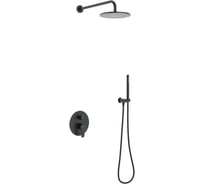 Душевой комплект Berges NARDIS 2R BLACK черный матовый 071004