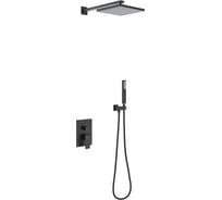 Душевой комплект Berges VENTAS 2S BLACK черный матовый 073002