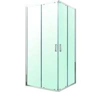Душевой уголок Berges SOLO S 900x900x1900 прозрачное стекло, 5мм, профиль хром 061107