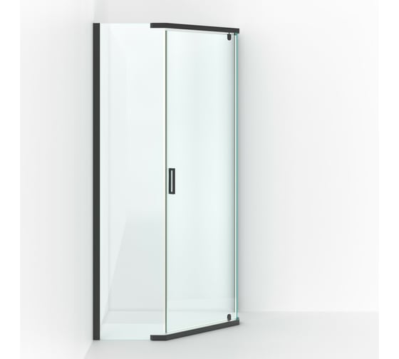 Душевой уголок Berges SOLO T Black 1000x1000x1900 прозрачное стекло, профиль черный 061110