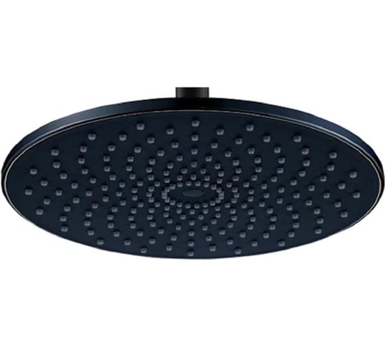 Верхний душ Berges NARDIS R BLACK 23 см, черный матовый 072004