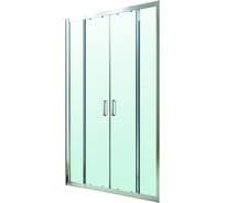 Душевая дверь Berges PORTA (1400-1600)х1900 прозрачное стекло, 6мм, профиль хром 063102