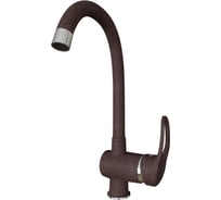 Смеситель для кухни MIXLINE 40к ML-GS04 345 шоколад, высокий излив 547680