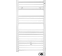 Полотенцесушитель Zehnder Aura Musa 500х906, нижнее справа, цвет RAL 9016 белый PBEZ-090-50/MQ
