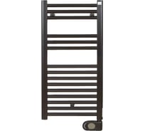 Полотенцесушитель Zehnder Aura Musa 400х786, нижнее справа, цвет RAL 9005 matt PBEBZ-080-40/MQ