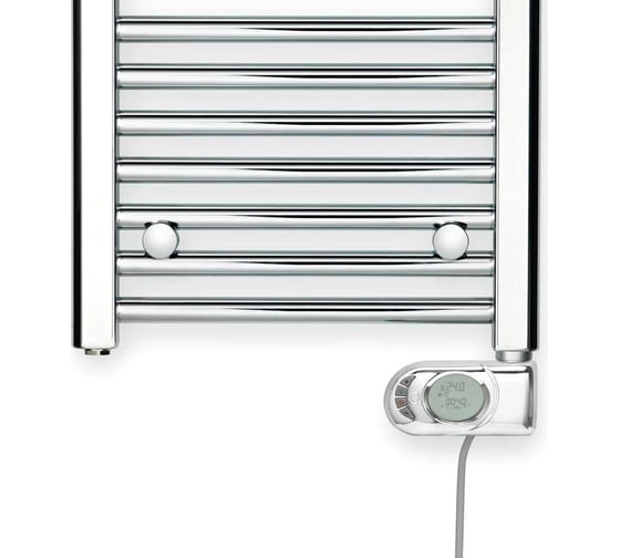Полотенцесушитель Zehnder Aura Musa 500х906, нижнее справа, цвет хром PBECZ-090-50/MQ