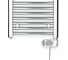 Полотенцесушитель Zehnder Aura Musa 500х906, нижнее справа, цвет хром PBECZ-090-50/MQ 2