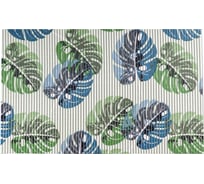 Коврик  из вспененного ПВХ RIDDER Garden синий/зелёный 50x80 1117135